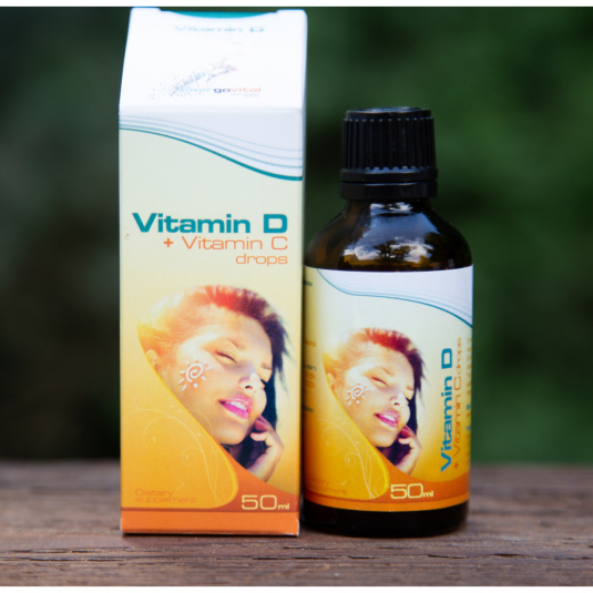 D-vitamin + C-vitamin Csepp 50ml